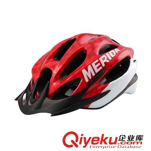 美利达头盔 一体成型 山地自行车头盔骑行头盔【MERIDA头盔批发】