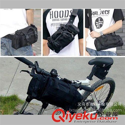 自行车挎包，新款五合一自行车首包，腰包 黑色 迷彩两色//迷彩包