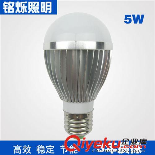 LED球泡灯 厂家直销LED灯泡 5W贴片LED球泡灯 E27节能光源