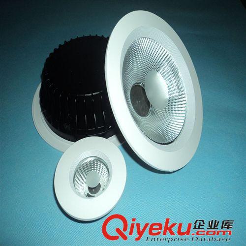 LED压铸筒灯 深圳厂家 直销COB筒灯外壳　10W　４寸 暗装筒灯外壳或成品