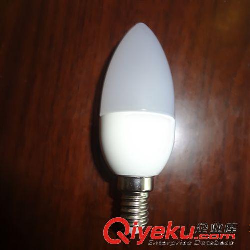 LED球泡灯塑料件 供应3Wled尖泡灯外壳    led蜡烛灯塑料套件led节能环保灯套件