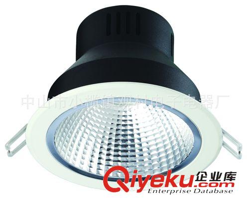 LED工程嵌装筒灯系列 强人LED 供应LED室内灯饰5w7w9w圆形LED天花灯COB筒灯GD2025