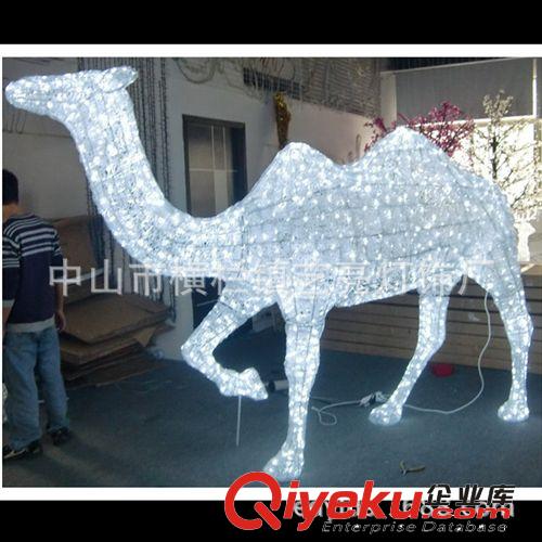 LED圣诞节系列 祥林嫂绝版3D骆驼客 沙漠中孤立的骆驼 高大上的骆驼