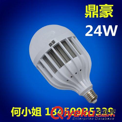LED塑料球泡 批发 24W大功率led球泡灯 带散热器LED灯泡 恒流带IC塑料球泡灯