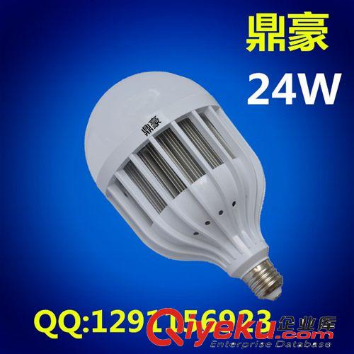 LED鸟笼球泡 批发  恒流带IC塑料球泡灯led球泡灯 带散热器LED24W大功率灯泡