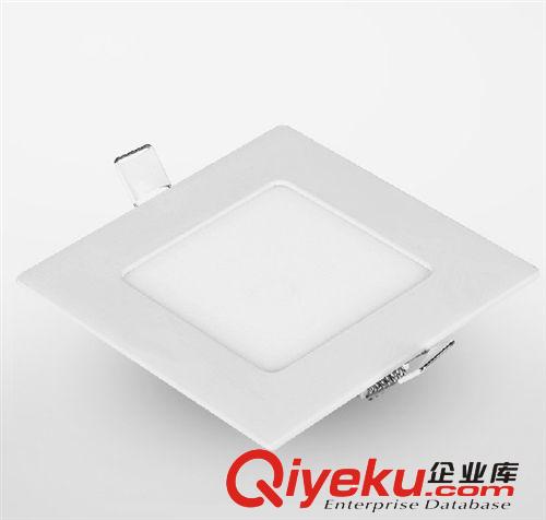 》LED面板灯成品 嵌入式LED超薄方形面板灯16w/24w外径300mm/ 平板灯配件铝材毛呸