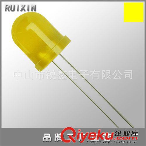 优质10mm系列 供应超高亮10mm黄发黄led发光二极管