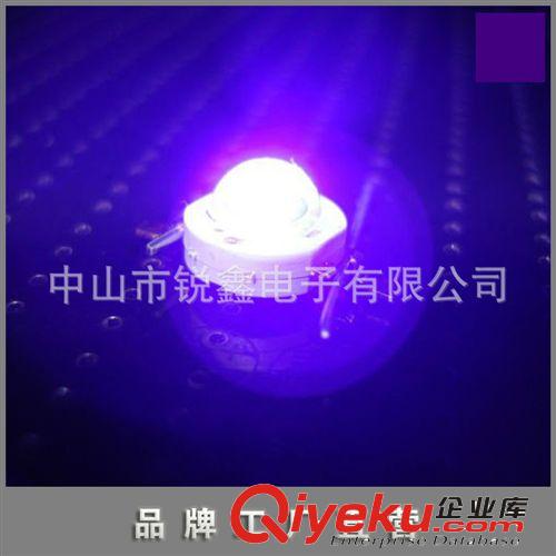 大功率LED发光管 1瓦大功率紫色led 美甲固化防伪