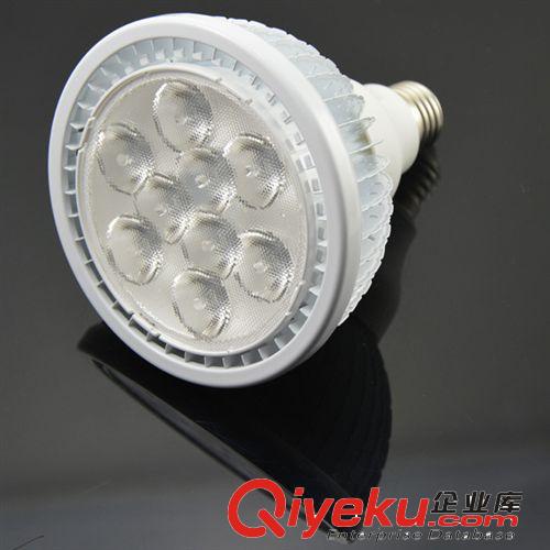 LED 鳍片灯具 PAR38,18WW-E27-,25度透镜组 商业照明