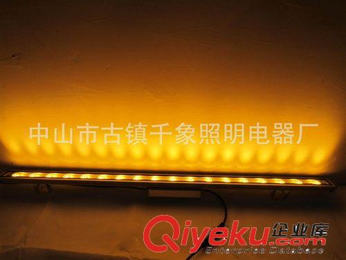 LED洗墙灯 千象LED洗墙灯18W 220V 24V RGB 外墙 路桥照明 厂家供应质保2年