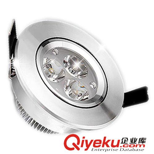 LED天花灯 生产供应 LED天花灯 3W大透镜天花射灯 厂价优质直销