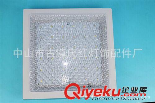 LED厨卫灯水珠面系列 大量现货  LED水珠面厨卫灯   5730   18W暗装方形