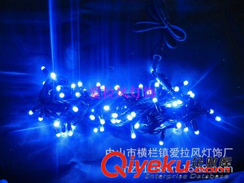 LED泡壳灌胶IP65防水灯串 IP65橡胶线泡壳灌胶防水LED灯串圣诞灯