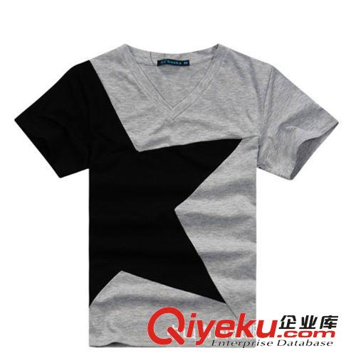 中山服装厂生产2014男士v领t恤 广告体恤衫 广告T恤定做