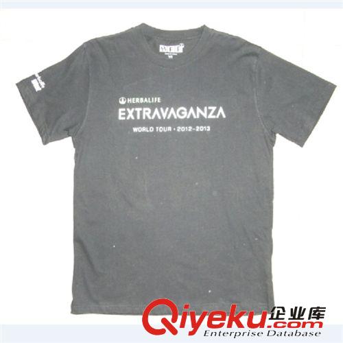 厂家定做外贸男式T恤 圆领短袖 广告T恤 来图来样生产