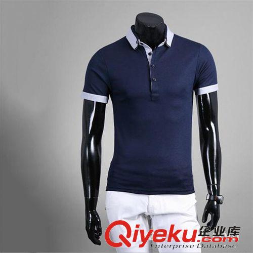 新款时尚男式T恤韩版男装短袖  明星同款厂家直销 服装加工厂家