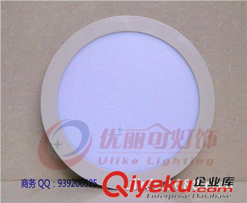 LED面板灯18W 圆形超薄面板灯 高品质侧发光LED平板灯 承接贴牌