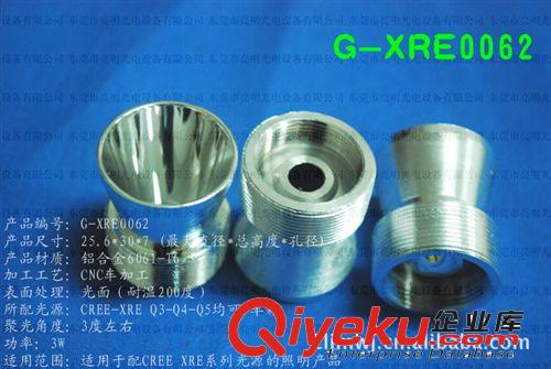耐艾特 CREE-XRE Q5 光面反光镜 Φ25.6*H30*孔7 mm  G-XRE0062