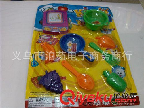水果玩具组合 塑料玩具 儿童玩具 2元产品 义乌2元批发