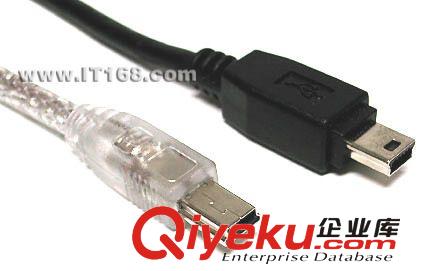 批发USB 5P线T型接口线 USB线 MP3数据线
