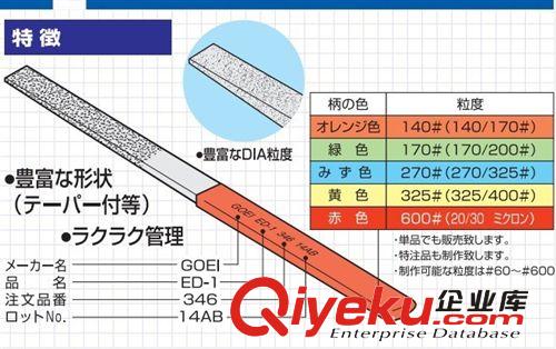 日本吴英锉刀GOEI ED-1 吴英锉刀代理GOEI 优势批发 日本进口原装