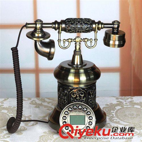 电话[仿古电话] 合金欧式电话 金属电话机 工艺复古机2013新款