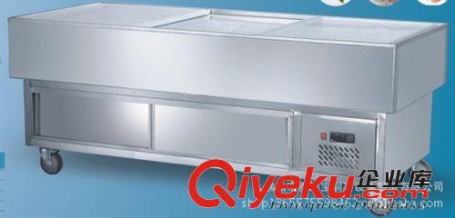 海鲜柜 烧烤点菜柜 不锈钢冰台 海鲜加工制冷设备