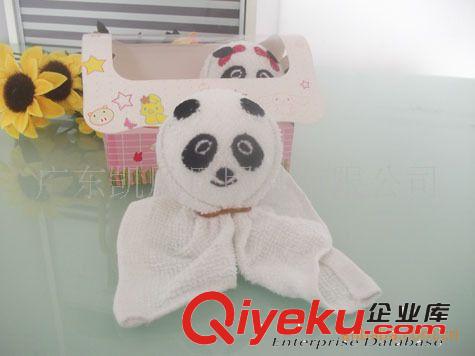 情侣熊猫蛋糕造型毛巾商务婚庆礼品节日促销礼品小孩满月回礼