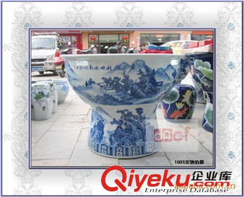 2012新奇陶瓷大缸设计：景德镇90口径镇宅大缸 出厂价零售