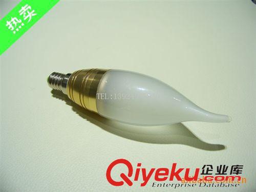 新款LED尖泡 LEDE14蜡烛灯1W  LED节能灯 LED接尾灯 LED灯泡