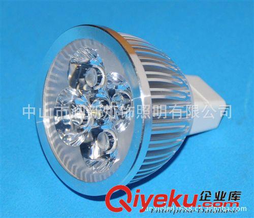 4W MR16 12V大功率LED灯杯超亮节能 LED光源 中山批发 GU5.3/E27