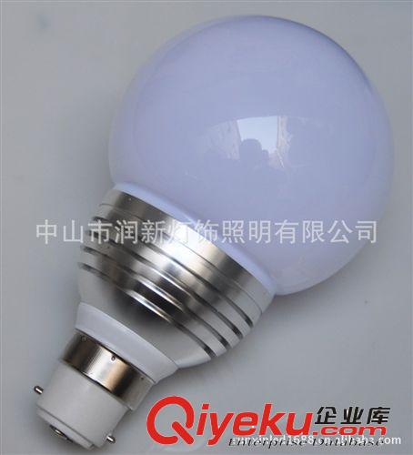 厂家供应5W E27/ E26大功率LED灯泡球泡灯 节能灯 LED筒灯光源