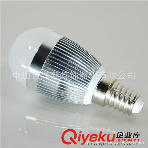 厂家直销3W E14/E12小螺口 LED小灯泡 迷你装饰 壁灯灯泡