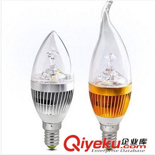 厂家大量批发LED蜡烛灯泡 LED尖泡拉尾灯泡 E14小螺口
