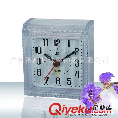 高品质水晶钟 方形艺术钟 透明工艺钟PT202