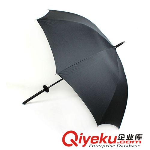 雨伞武士刀创意个性伞加大超长肩背挎防风伞遮阳伞礼物送朋友黑色