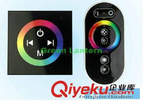 led全触摸遥控面板 RGB控制器 led七彩RGB控制器 (工厂）