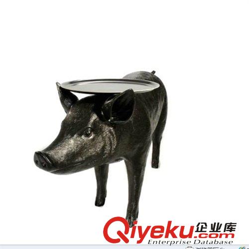 pig 设计师现代个性小猪桌子 Front Design设计树脂工艺品