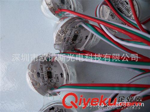 深圳LED厂商 欧谱斯光电供应高品质 三灯贴片直径30mmLED灯串