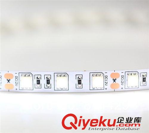 工厂现货供应12V 5050/60珠 裸板单色LED贴片软灯带 软灯条