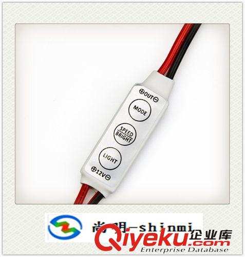 迷你单色LED灯条控制器调光器 LED  controller