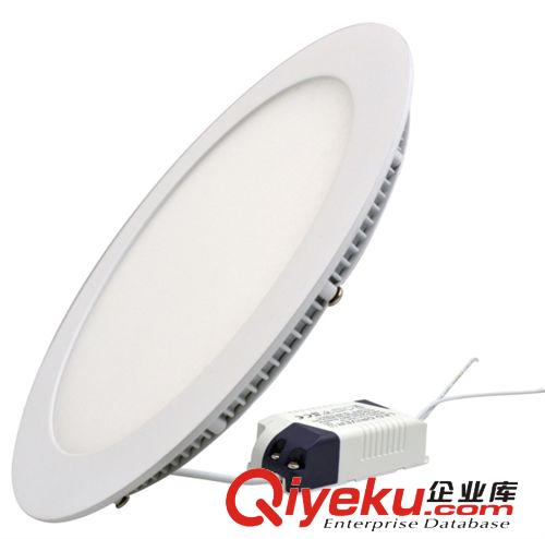 生产销售 LED圆形面板灯 12w天花面板灯