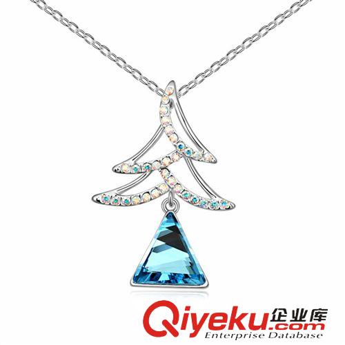 水晶项链 奥地利水晶项链--圣诞树