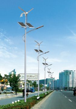 风光互补道路灯 6米30W太阳能厂区路灯太阳能LED路灯太阳能高杆路灯太阳能灯杆