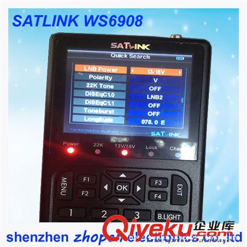 satellite finder meter satellite finder meter satlink ws-6908 in stock 3.5 inch