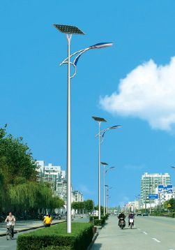 太阳能路灯 12V6米太阳能路灯 小区专用5米太阳能路灯 高光效超亮太阳能路灯