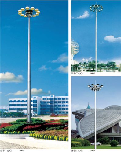 高杆灯 30米热镀锌机场高杆灯 表面热镀锌升降式高杆灯 LED投光灯高杆灯