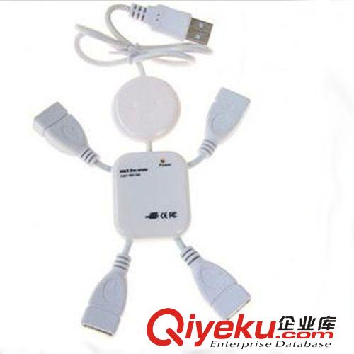 数码产品digital 小人 4口USB分线器HUB批发 机器人HUB 人形HUB一拖四