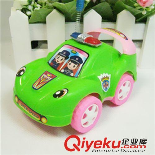 线玩具 拉线彩色警车 幼儿园儿童玩具小汽车 学