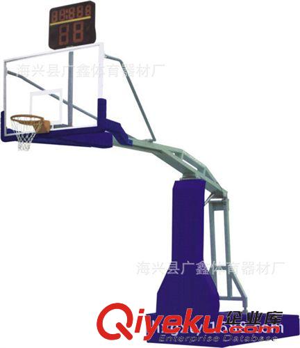 篮球架系列 沧州厂家直销电动液压篮球架 室内电动液压篮球架 高档篮球架